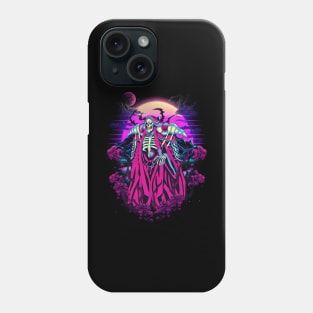 Sorcery Supreme Ainz Ooal Gown on Overlords Merchandise Phone Case