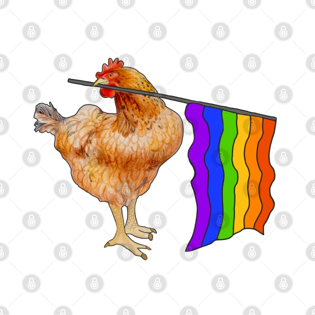 Pride Chicken by KatAndMouse