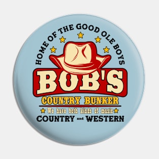 Bob's country Bunker Pin