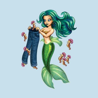 Mermaid Pants T-Shirt