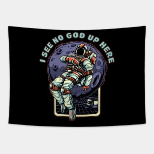 I see no God up here Tapestry