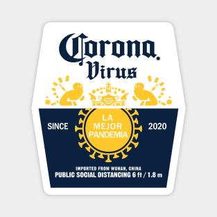 Corona Virus beer Magnet