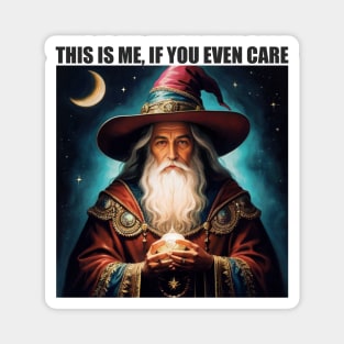 This is me if you even care (Wizard) Magnet