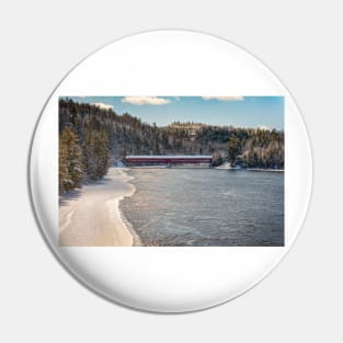 Gendron Covered Bridge Pin