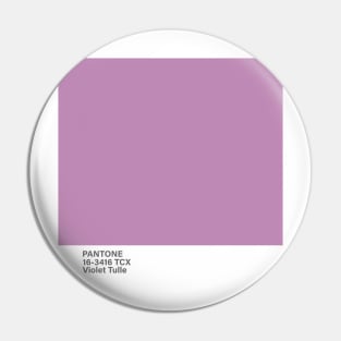 pantone 16-3416 TCX Violet Tulle Pin