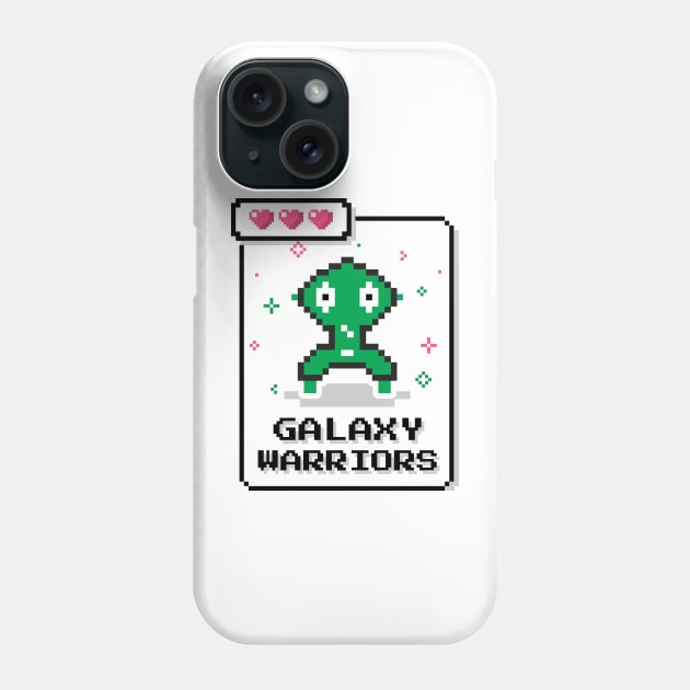 Gaming Pixels - Galaxy warriors Phone Case by FoxCrew