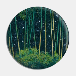 A forest of bamboo and stars Pin