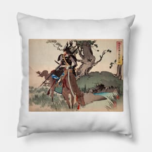 Honda Tadakatsu at Komaki, 1584 (C028/9522) Pillow