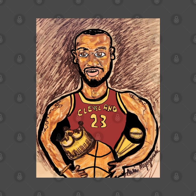 Lebron King James Cleveland by TheArtQueenOfMichigan 