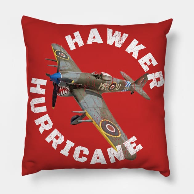 Famous WW2 Planes Pillow by F&L Design Co.