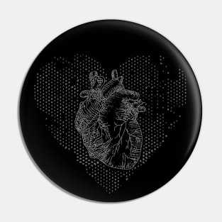 Dark Heart Pin