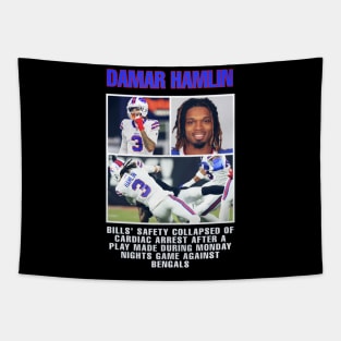 damar hamlin Tapestry