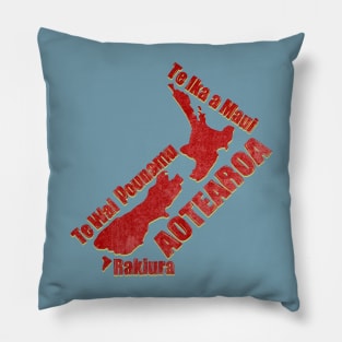 Aotearoa New Zealand Pillow