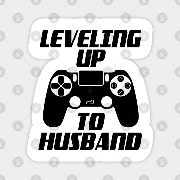 Leveling Up To Husband Magnet by MommyTee