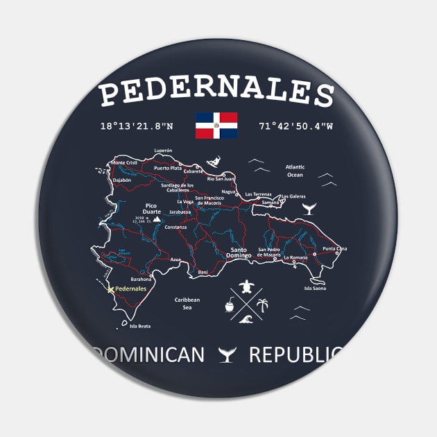 Pedernales Pin by French Salsa