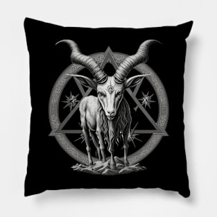 Satanic Goat Baphomet Pillow