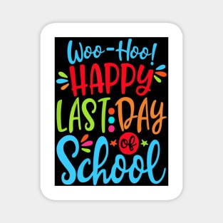 Last Day Of School Slogan Magnet