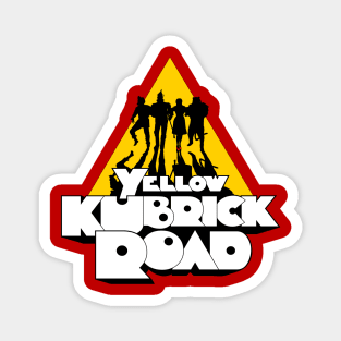 A Yellow Ku-Brick Road Magnet