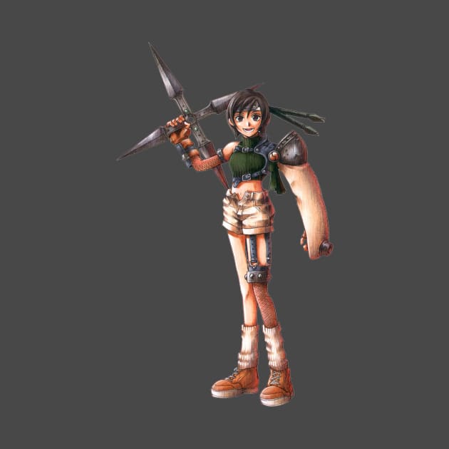 Final Fantasy VII - Yuffie by thethirddriv3r