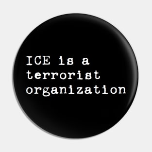 ice is a terrorist organization Pin