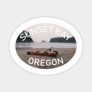 Sunset Bay State Park Oregon Magnet