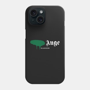 Ange Postecoglou Glasgow (blk) Phone Case