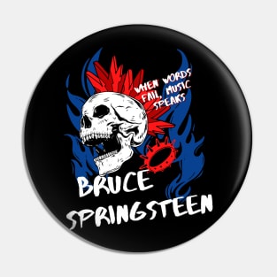 bruce ll music speaks Pin