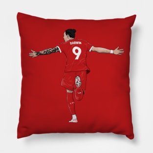 Darwin Nunez Liverpool Football Player Pillow