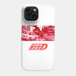 Initial D Red Turn Phone Case