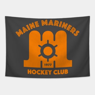 Defunct - Maine Mariners Hockey Tapestry