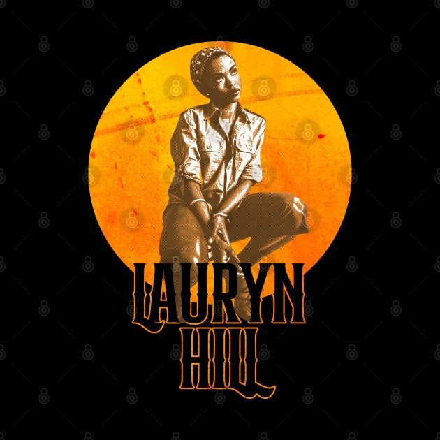 Lauryn Hill Bootleg Halftone by Skate Merch