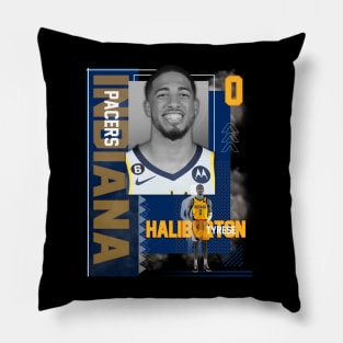 Indiana Pacers Tyrese Haliburton 0 Pillow