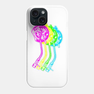 TURNTABLE ARM IN COLOR Phone Case