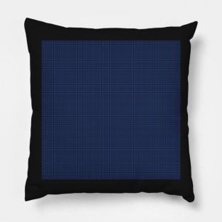 Lake Michigan Matching Plaid by Maeve Rembold Pillow