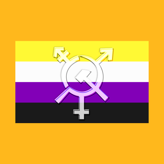 Enby Communist Pride by WallHaxx