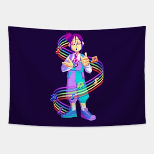 Chromatic Tunes Tapestry