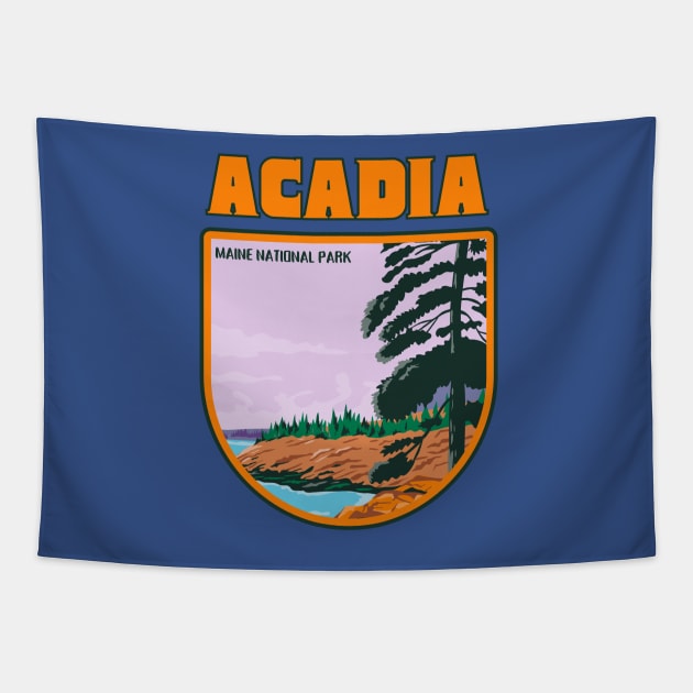 Acadia National Park Maine Tapestry by soulfulprintss8