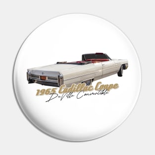 1965 Cadillac de Ville Convertible Pin