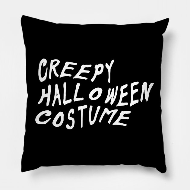 Creepy Halloween Costume Pillow by A -not so store- Store