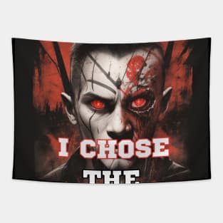 i chose the psycho path Tapestry