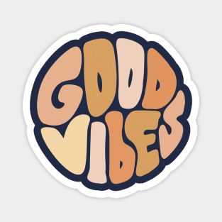 Good Vibes Aesthetic Inspiring Positivity Magnet