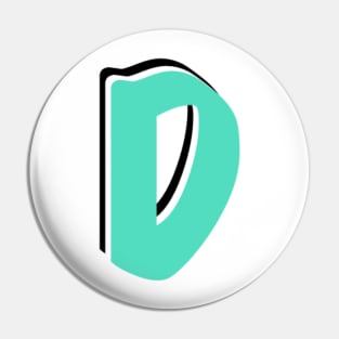 Letter D Pin