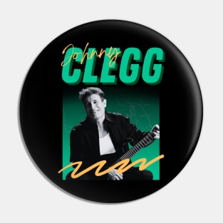 Johnny clegg***original retro Pin