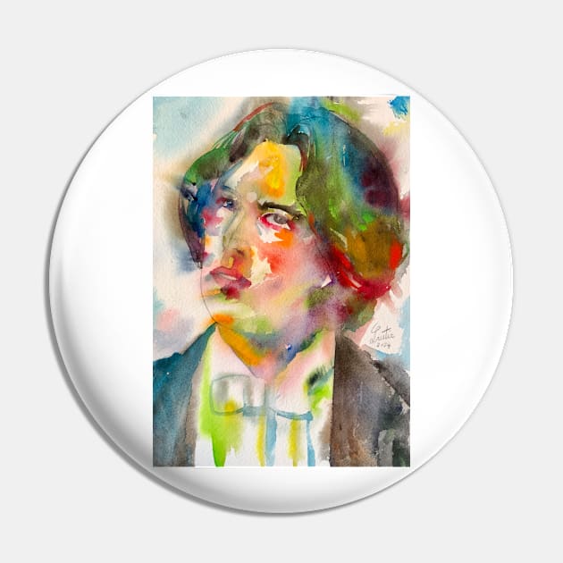 OSCAR WILDE watercolor portrait .34 Pin by lautir