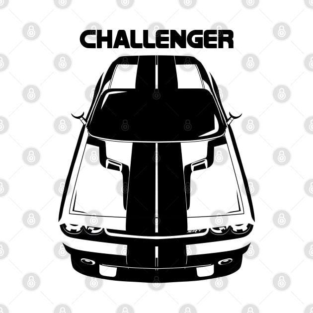 Dodge Challenger 2008-2014 - Black Stripes by V8social