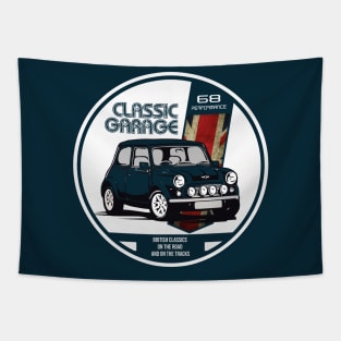 British mini car design Tapestry