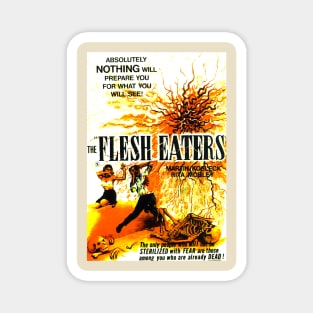 Classic Horror Movie Poster - The Flesh Eaters Magnet