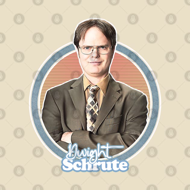 Dwight Schrute // Retro Fan Art Design by DankFutura