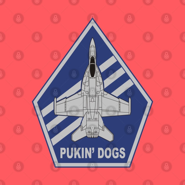 VFA-143 Pukin Dogs - F/A-18 by MBK