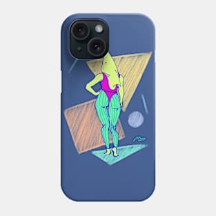 She Works Out Phone Case